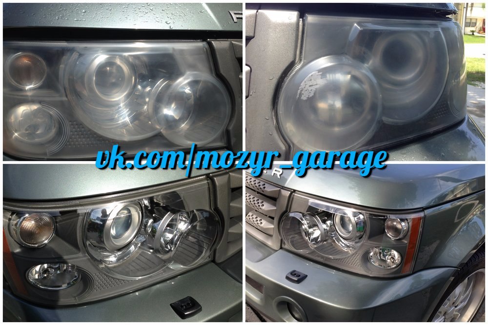 Полировка фар и защита кварцевым покрытием